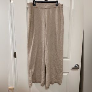 Wide leg lounge pants